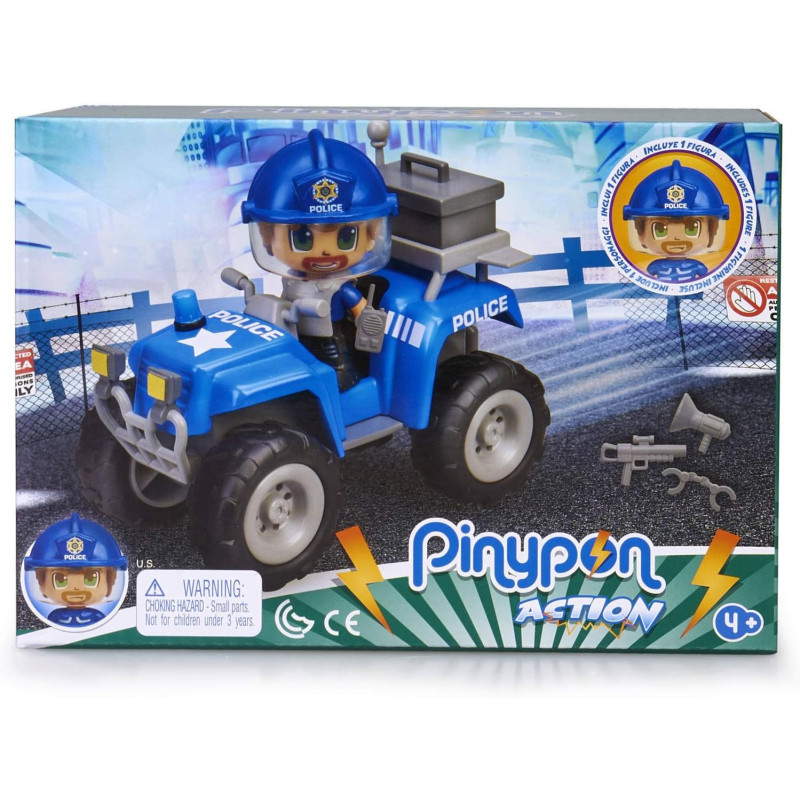 Pinypon Action Quad Policía
