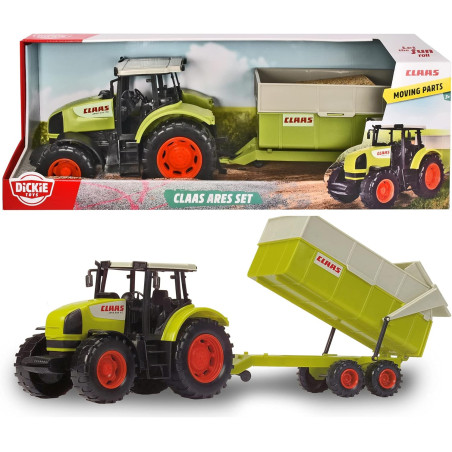 Tractor Claas con Remolque 57cm