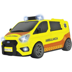 Ambulancia Sos 28cm Con Luz Y Sonidos Dickie