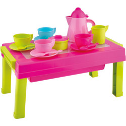 Mesa Mini con Juego de Café