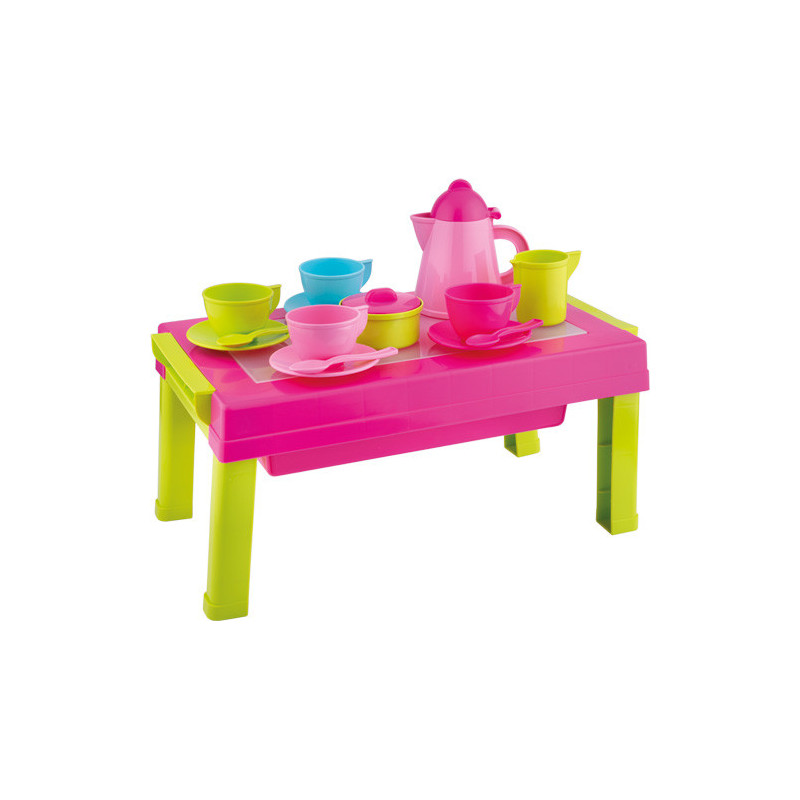 Mesa Mini con Juego de Café