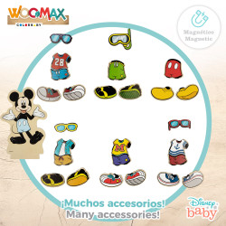 Woomax-  Disney Vestidos Madera Magnético