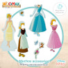 Woomax -  Disney Vestidos Madera Magnético
