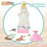 Woomax -  Disney Vestidos Madera Magnético