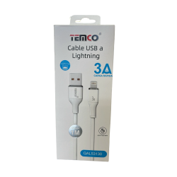 TEMCO - Cable USB a Lightning 3A  1metro
