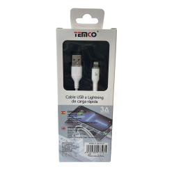 TEMCO - Cable USB a Lightning 3A  1metro