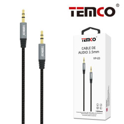 Cable Audio 3.5mm Negro