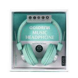 Auriculares de Diadema Plegables y ajustables EV10 Super Bass