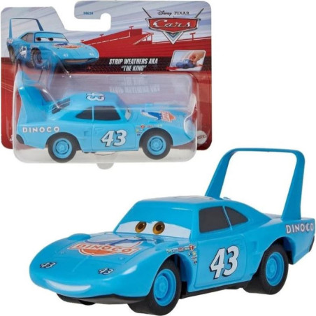 Coche Cars Pullbak Strip Weathers Aka The King Dinoco 1:43