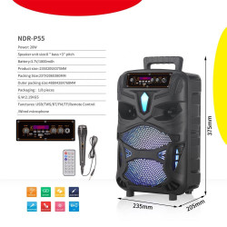 Altavoz NDR-P55 c/Microfono