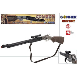 Rifle Cowboy cañón de plástico