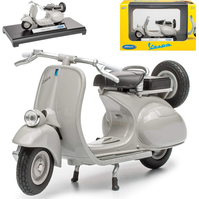 Maqueta Vespa 1:18 Welly Modelos Surtidos