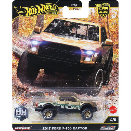Hot Wheels Premium 2017 Ford F-150 Raptor