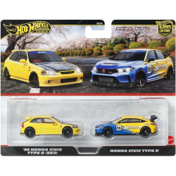 Hot Wheels Premium Pack 2 Honda Civic