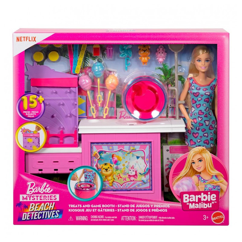 Barbie Puesto De Algodon De Azucar