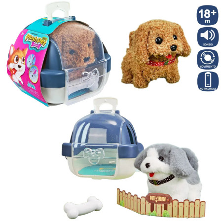 Mascota Perro Andador con Jaula 20 cm