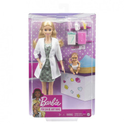 Muñeca Barbie Doctora con Bebe