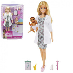 Muñeca Barbie Doctora con Bebe