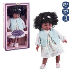 Muñeca de Colección 35 cm c/Sonidos