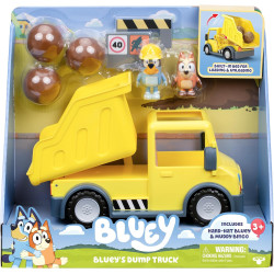 Camion Volquete + Figuras Bluey