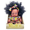 Muñeca Negrita con 12 Sonidos 25 cm