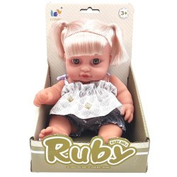 Muñeca con 12 Sonidos 25 cm