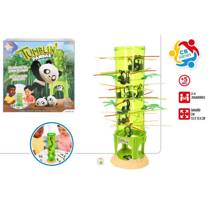 Juego de Mesa- Pandas Revoltosos