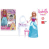 Isabella - Muñeca 30 cm Princesa c/Tocador