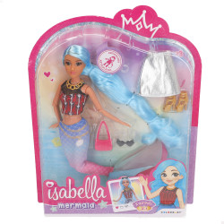Isabella - Muñeca Articulada Sirena c/Complementos
