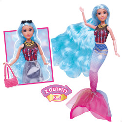 Isabella - Muñeca Articulada Sirena c/Complementos