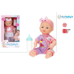 Colorbaby's - Bebe con Accesorios 26 cm
