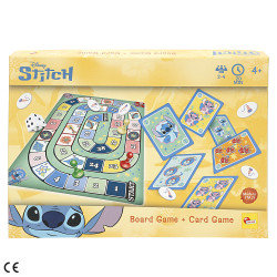 Lisciani - Juego 2 en 1 Stitch Disney