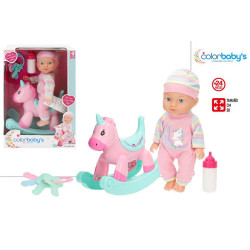 Colorbaby's - Bebe c/Accesorios y Balancin