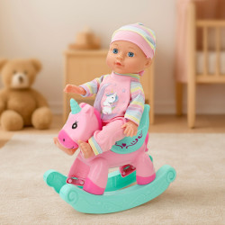 Colorbaby's - Bebe c/Accesorios y Balancin