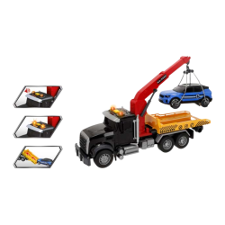 Speed&Go - Camión Fricción 1:14 Grua Luz&Sonido