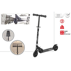 Patinete Scooter Plegable 2 ruedas Negro