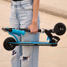 Patinete Scooter Plegable 2 ruedas Azul c/Luces