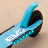 Patinete Scooter Plegable 2 ruedas Azul c/Luces