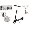 Patinete Scooter Plegable 2 Ruedas Negro 91-81 cm