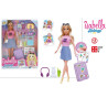 Isabella - Muñeca 30 cm c/Maleta de Viaje y Accesorios