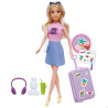 Isabella - Muñeca 30 cm c/Maleta de Viaje y Accesorios