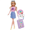 Isabella - Muñeca 30 cm c/Maleta de Viaje y Accesorios