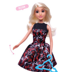 Isabella Fashion - Muñeca Crea Tus Vestidos 30 cm