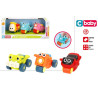 C'Baby - Pack 3 Vehículos Blanditos
