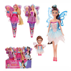 Isabella - Muñeca Hada c/muñeca pequeña 30 cm