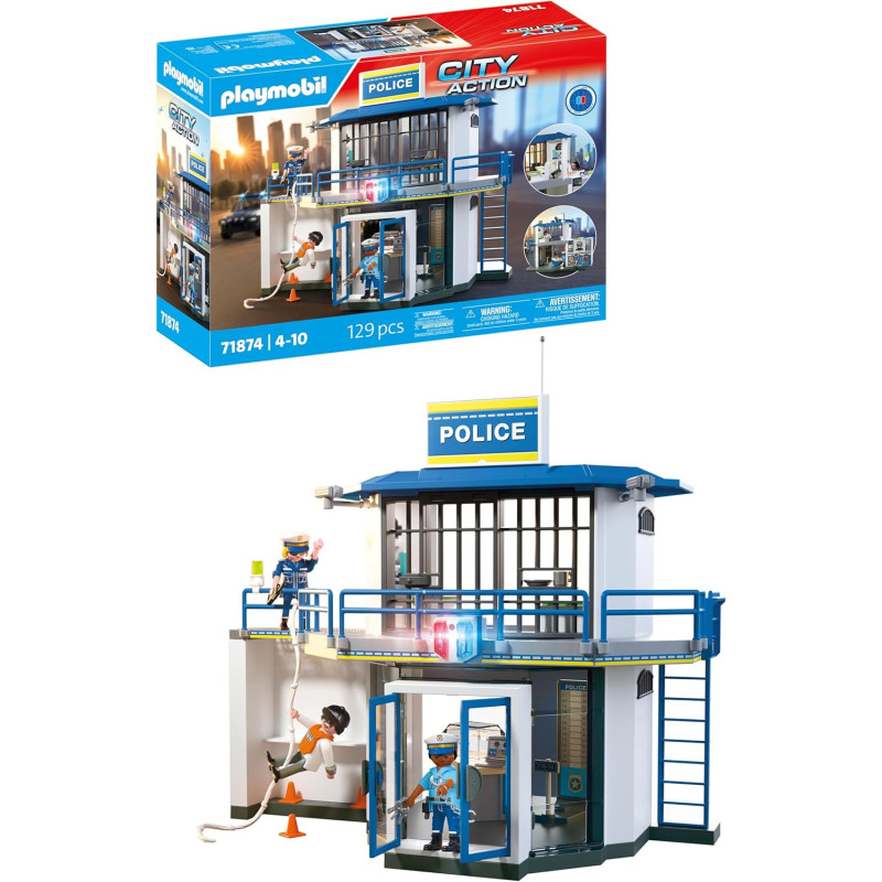 Playmobil 71874 Comisaría con Sala de Investigación