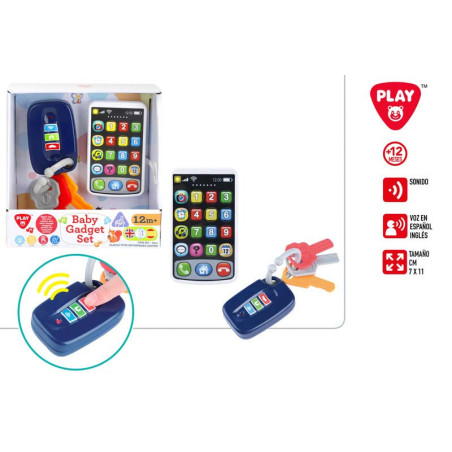Playgo- Set Llavero y Telefono C/ Sonido