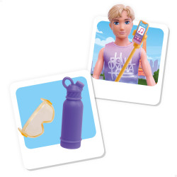 Isabella - Muñeco 30 cm c/Accesorios Enzo Summer Travel