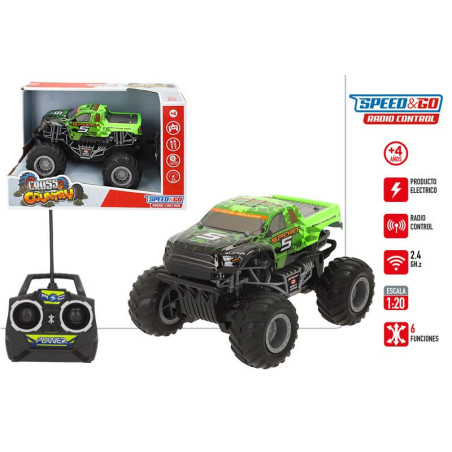 Speed&Go - Coche R/C 4x4 Xtreme Rallye