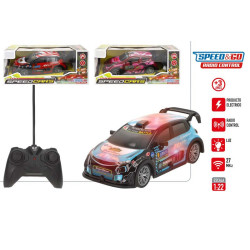 Speed&Go- Coche R/C Racing c/Luz